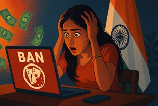India Tables Bill to Ban Real-Money Online Games